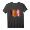 Deutschland und Österreich Fahne Flaggen T-Shirt – Doppelstaatsbürgerschaft, Reiseoutfit & Zeichen der Integration