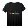 Buntes HapPanda T-Shirt mit deutscher Skyline – Souvenir aus Köln & Deutschland für Geburtstagskinder & Reiseliebhaber