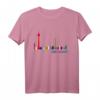 Buntes HapPanda T-Shirt mit deutscher Skyline – Souvenir aus Köln & Deutschland für Geburtstagskinder & Reiseliebhaber