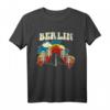 Berlin Vintage Deutschland Stadt Regenbogen Straßen Retro T-Shirt – 70er Jahre Style, Hippie & Festival Mode, Perfekt als Geschenk