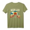 Berlin Vintage Deutschland Stadt Regenbogen Straßen Retro T-Shirt – 70er Jahre Style, Hippie & Festival Mode, Perfekt als Geschenk