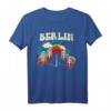 Berlin Vintage Deutschland Stadt Regenbogen Straßen Retro T-Shirt – 70er Jahre Style, Hippie & Festival Mode, Perfekt als Geschenk