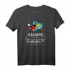 Deutschland und Kasachstan doppelte Staatsbürgerschaft T-Shirt – Lustiges Geschenk für Freunde mit Doppelpass, Urlaub und kultureller Identität