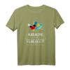 Deutschland und Kasachstan doppelte Staatsbürgerschaft T-Shirt – Lustiges Geschenk für Freunde mit Doppelpass, Urlaub und kultureller Identität