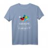 Deutschland und Kasachstan doppelte Staatsbürgerschaft T-Shirt – Lustiges Geschenk für Freunde mit Doppelpass, Urlaub und kultureller Identität