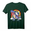 Einhorn reiten T Rex Dinosaurier T-Shirt – Lustiges Fantasy-Design für Kinder und Erwachsene, Perfekt für Geburtstage und magische Anlässe