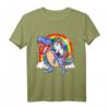 Einhorn reiten T Rex Dinosaurier T-Shirt – Lustiges Fantasy-Design für Kinder und Erwachsene, Perfekt für Geburtstage und magische Anlässe