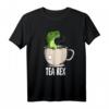 Tea Rex T-Rex Dinosaurier Witz Wortspiel T-Shirt – Lustiges Dino-Design für Tee-Liebhaber & Teepartys
