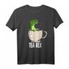 Tea Rex T-Rex Dinosaurier Witz Wortspiel T-Shirt – Lustiges Dino-Design für Tee-Liebhaber & Teepartys