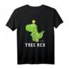 Lustiges T-Rex Dinosaurier Weihnachtsbaum Witzig Weihnachten T-Shirt – Perfektes Geschenk für Dino-Fans und Humorvolle Festtagskleidung