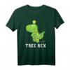 Lustiges T-Rex Dinosaurier Weihnachtsbaum Witzig Weihnachten T-Shirt – Perfektes Geschenk für Dino-Fans und Humorvolle Festtagskleidung