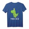 Lustiges T-Rex Dinosaurier Weihnachtsbaum Witzig Weihnachten T-Shirt – Perfektes Geschenk für Dino-Fans und Humorvolle Festtagskleidung