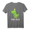 Lustiges T-Rex Dinosaurier Weihnachtsbaum Witzig Weihnachten T-Shirt – Perfektes Geschenk für Dino-Fans und Humorvolle Festtagskleidung