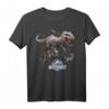 Jurassic World Indominus Rex Raptor Run T-Shirt - Offiziell lizenziertes Dinosaurier Fan-Shirt für Jurassic World Fans