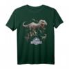 Jurassic World Indominus Rex Raptor Run T-Shirt - Offiziell lizenziertes Dinosaurier Fan-Shirt für Jurassic World Fans
