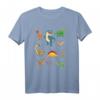 Dinosaurier-Arten Grafiken Dino T-Rex Jungen Dinosaurier T-Shirt – Perfektes Geschenk für Dino-Fans, Fossilien-Sucher & Dino-Geburtstagspartys