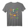 Dinosaurier-Arten Grafiken Dino T-Rex Jungen Dinosaurier T-Shirt – Perfektes Geschenk für Dino-Fans, Fossilien-Sucher & Dino-Geburtstagspartys