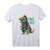 Tree Rex Dinosaur Weihnachts-T-Shirt - Lustiges Dinosaurier Weihnachtsdesign für Familie, Paare & Freunde zu Weihnachten