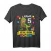 Kinder Dinosaurier T-Shirt zum 5. Geburtstag für Jungen und Mädchen - Klassisch geschnitten, doppelt genähter Saum
