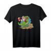 Kaiser Franz Joseph reitet einen Dinosaurier T-Shirt – Humorvolles Geschenk für Wien-Fans, Geschichts- und Dinosaurierliebhaber
