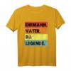 DJ Ehemann Vater Legende T-Shirt - Perfektes Geschenk für DJs, Musikmixer & Partyprofis zum Geburtstag, Jubiläum oder Anlass