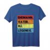 DJ Ehemann Vater Legende T-Shirt - Perfektes Geschenk für DJs, Musikmixer & Partyprofis zum Geburtstag, Jubiläum oder Anlass