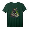 DJ Katze T-Shirt | Disco Katze | Schwarze Party Katze | Lustiges Katzen- & Musik-Design für Party und Alltag