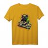 DJ Katze T-Shirt | Disco Katze | Schwarze Party Katze | Lustiges Katzen- & Musik-Design für Party und Alltag