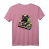 DJ Katze T-Shirt | Disco Katze | Schwarze Party Katze | Lustiges Katzen- & Musik-Design für Party und Alltag