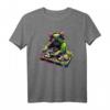 DJ Katze T-Shirt | Disco Katze | Schwarze Party Katze | Lustiges Katzen- & Musik-Design für Party und Alltag