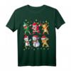 Dabbing Weihnachtsmann Santa Elf Weihnachten Christmas Xmas T-Shirt – Lustiges Festtags-T-Shirt für Freunde, Familie und Tänzer