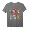 Dabbing Weihnachtsmann Santa Elf Weihnachten Christmas Xmas T-Shirt – Lustiges Festtags-T-Shirt für Freunde, Familie und Tänzer