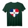 I Love Dominikanische Republik Shirt mit Flagge und Herz – Perfektes Geschenk für Fans, Reisen & Stolz auf die Kultur