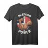 Platano Power Dominikanische Republik Pride Merch T-Shirt – Stolz auf die Kultur mit Muskelarm-Design & Platan-Spruch