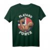 Platano Power Dominikanische Republik Pride Merch T-Shirt – Stolz auf die Kultur mit Muskelarm-Design & Platan-Spruch