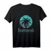 Samaná Dominikanische Republik T-Shirt mit Palme - Perfektes Souvenir für Urlauber & Reiseliebhaber