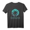 Samaná Dominikanische Republik T-Shirt mit Palme - Perfektes Souvenir für Urlauber & Reiseliebhaber