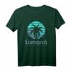 Samaná Dominikanische Republik T-Shirt mit Palme - Perfektes Souvenir für Urlauber & Reiseliebhaber