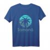 Samaná Dominikanische Republik T-Shirt mit Palme - Perfektes Souvenir für Urlauber & Reiseliebhaber