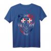 Dominikanische Republik T-Shirt mit Flagge – Patriotisches Souvenir für Reiseliebhaber & Karibik-Fans