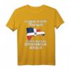 Dominikanische Flagge T-Shirt - Perfektes Geschenk für Urlaub, Fan & Liebhaber der Dominikanischen Republik