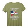 Dominikanische Flagge T-Shirt - Perfektes Geschenk für Urlaub, Fan & Liebhaber der Dominikanischen Republik