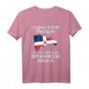 Dominikanische Flagge T-Shirt - Perfektes Geschenk für Urlaub, Fan & Liebhaber der Dominikanischen Republik