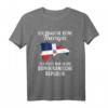 Dominikanische Flagge T-Shirt - Perfektes Geschenk für Urlaub, Fan & Liebhaber der Dominikanischen Republik