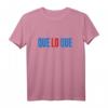 Que Lo Que Dominican Republic T-Shirt - Landestypisches Karibik T-Shirt für Fans und Reisende