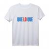 Que Lo Que Dominican Republic T-Shirt - Landestypisches Karibik T-Shirt für Fans und Reisende