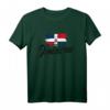 Dominikanische Republik Flagge T-Shirt - Lustiges Patriotisches Fan-Shirt für Stolz und Nationalfeier