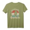 Bachata Dance Sinnliche Tanz T-Shirt mit Vintage Sonnenuntergang - Perfekt für Tänzer, Lehrer & Tanzwettbewerbe