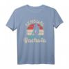 Bachata Dance Sinnliche Tanz T-Shirt mit Vintage Sonnenuntergang - Perfekt für Tänzer, Lehrer & Tanzwettbewerbe