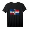 Dominikanische Republik Flagge Karibik Urlaub T-Shirt - Vintage Used Look, Souvenir & Geschenk für Dom Rep Fans